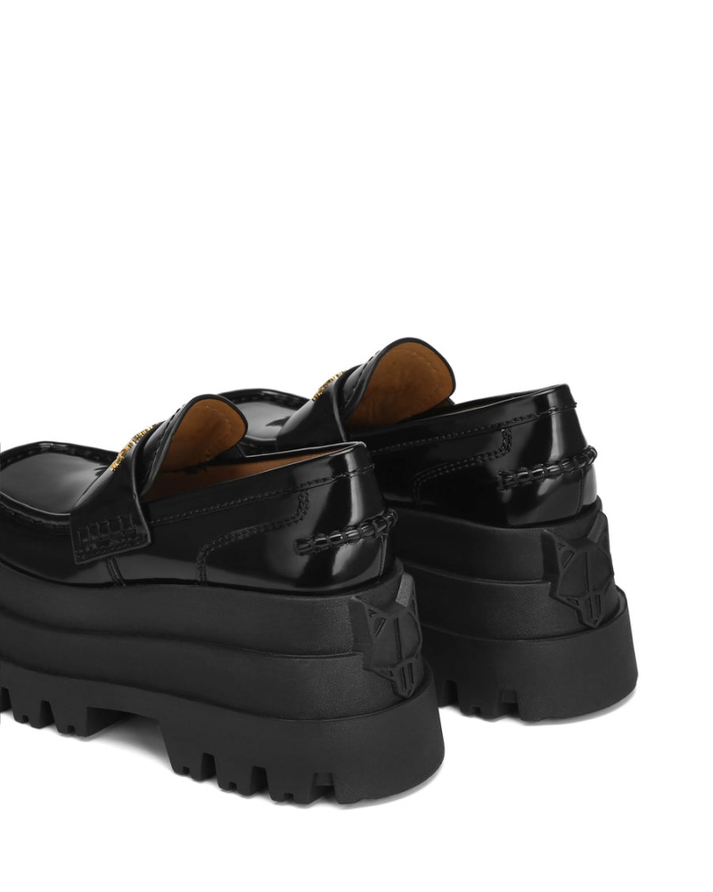 Naked Wolfe Delusion Box Ženske Loafers Crne | YXX4764VT