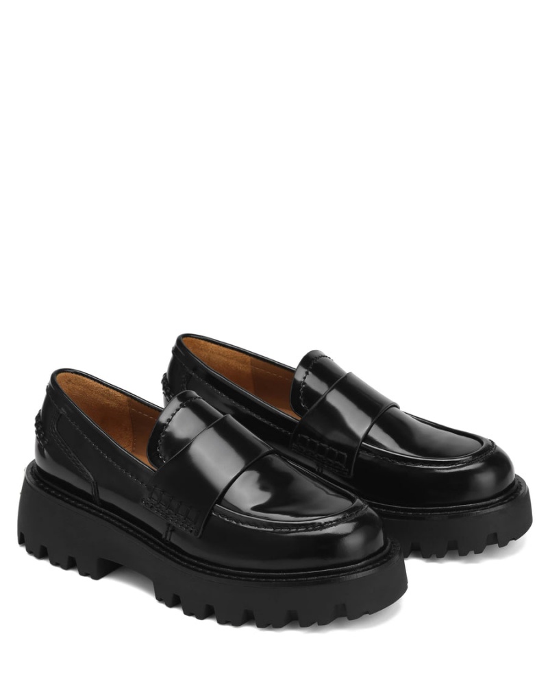 Naked Wolfe Flawless Box Ženske Loafers Crne | VGX7176OG