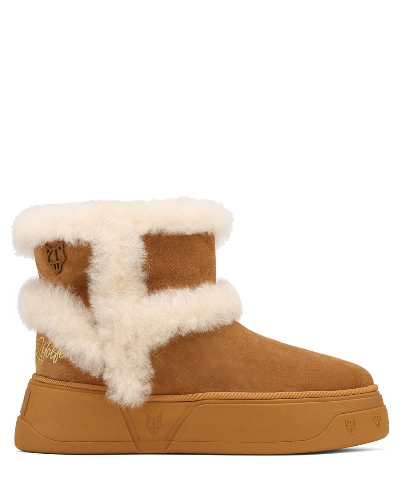 Naked Wolfe K-01 Shearling Muške Cizme Smeđe | QHL3591UT