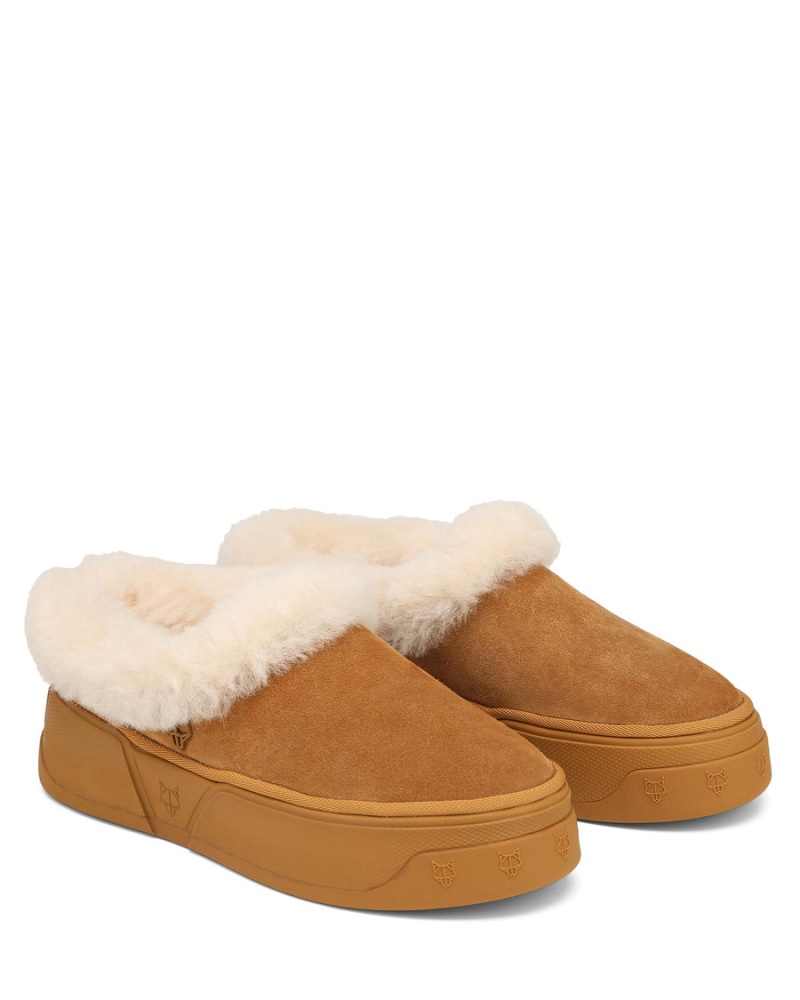 Naked Wolfe K-02 Shearling Muške Cizme Smeđe | IAS7334QW