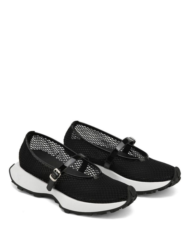 Naked Wolfe Protected Mesh Ženske Loafers Crne | LAR1167BF