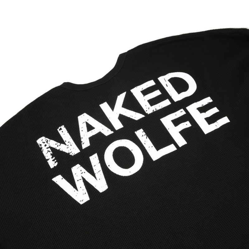 Naked Wolfe Thermal Muške Dukserice Crne | PEM6819SO