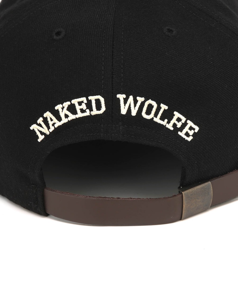 Naked Wolfe Vuna Wolfe Muške Kape Crne Žute | HNL7183BG